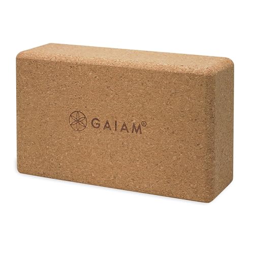 Gaiam Cork Yoga Brick – - size: 1 EA