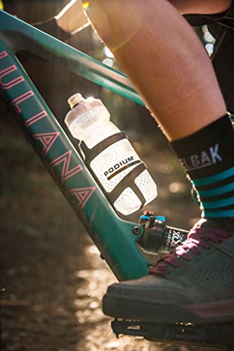 CamelBak Podium Bike Squeeze Water Bottle, High‑Flow Easy‑Squeeze Design for Cycling Performance, 21oz, Carbon - color: Carbon