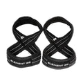 Element 26 Padded Figure 8 Lifting Straps for Deadlifts | Weightlifting Straps for Deadlifts, Farmers Carry Walks, Barbell Rows, Premium quality 100% cotton - size: Medium