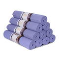 Voyage 5mm Studio Yoga Mats, 10 Pack, 72x24in - color: Peri Purple