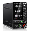 NICE-POWER DC Power Supply Variable 120V 3A, Adjustable Switching Regulated DC Bench Power Supply with Output Switch High Precision 4-Digit LED Display, Benchtop Lab Power Supplies with 5V/2A USB Port - size: 120V 3A