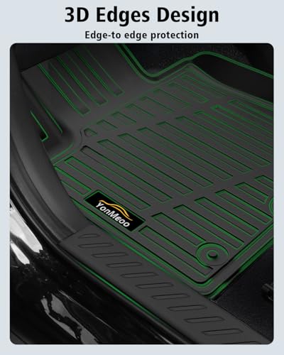 Floor Mats & Cargo Mat & Backrest Mat Custom for Toyota RAV4 Hybrid 2026 (Not for Cargo Area with Subwoofer) (Not for Phev), Door Sill Guards, All Weather TPE Floor Liners for RAV-4 2026 Accessories - size: For Toyota RAV4 Hybrid 2026