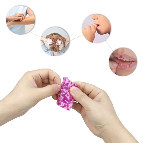 5 Pack Silicone Sensory Fidget Pads for Adults - Stress & Anxiety Relief, Focus Aid for Office Desk, ADHD & OCD Management Tools