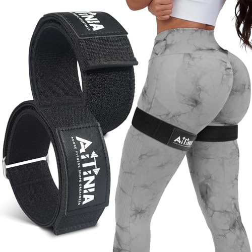 Booty Bands for Women Glutes & Hip Building, Blood Flow Restriction Bands BFR Bundle Booty Bands, Best Fabric Glute Bands Resistance Bands for Exercising Your Butt,Squat,Thigh - color: Lea-Black