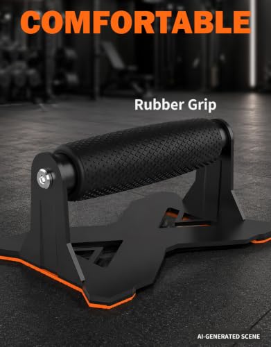 Fitarc Push Up Bars, Heavy-Duty Steel Push Up Handles for Floor, Non-Slip Push Up Stands for Men and Women, Strength Training Pushup Stands Workout Equipment for Home Gym