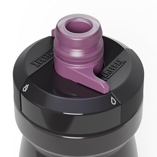 CamelBak Podium Bike Squeeze Water Bottle, High‑Flow Easy‑Squeeze Design for Cycling Performance, 21oz, Mercury Night Fall - color: Mercury Night Fall