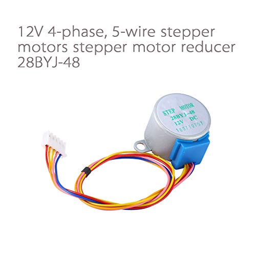 DC 12V Gear Motor Encoder Speed Reduction Stepper Motor Reducer Replacement Motor 28BYJ-48 Mini Stepper Motor