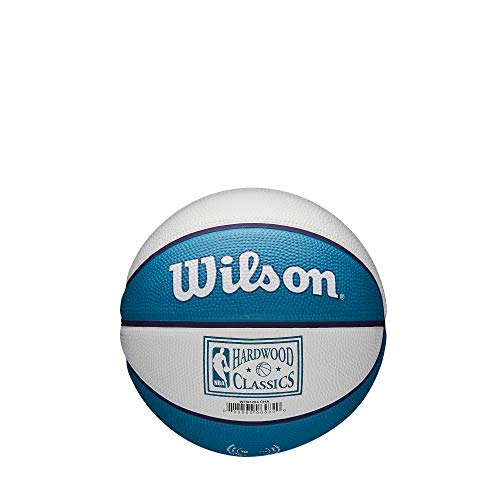 WILSON NBA Team Retro Mini Basketballs - Mini Size - 3" - color: Charlotte Hornets, size: Mini