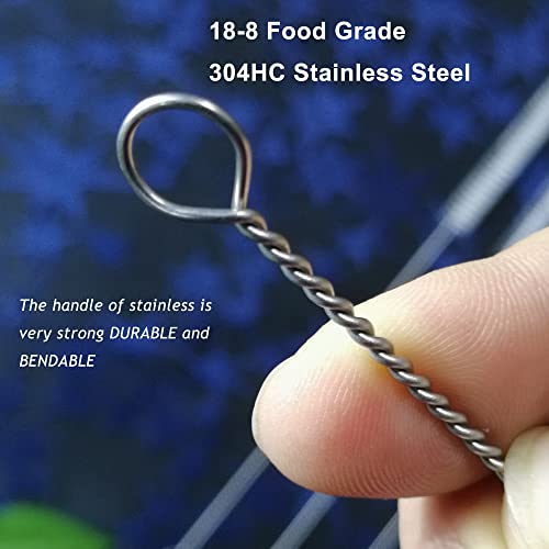 Straw Cleaner Brush Extend 12 inch, Extra Wide 12mm diam Pipe Cleaners, Extra Long Straw Brush for Sippy Cup, Water Bottle and Tubes, Drinking Straw Cleaning brush Set 10 Pack