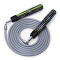 Hererope Weighted Jump Ropes for Men & Women, 1/2 LB Jump Rope Weighted With Ball-bearing, No-Slip Grip, Durable Steel Cable, Heavy Jump Rope Designed for Fitness, High-Intensity Strength Workouts, crossfit