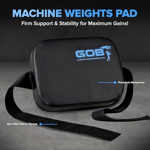 Charles Glass Gob Pad – Premium Weight Lifting Pad for Free Weights, Bench Exercises, and Chest Press Support - color: 3.0 - For Machine Weights