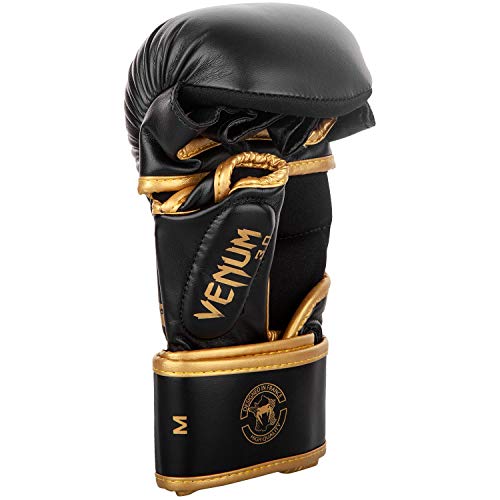 Venum Challenger 3.0 Sparring Gloves - color: Black/Gold, size: Large-X-Large