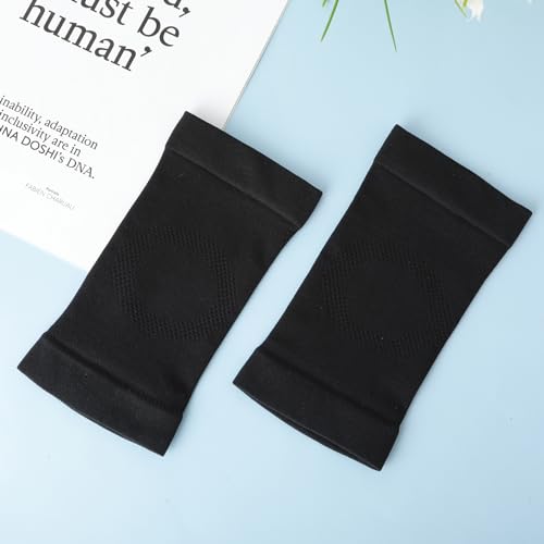 Sibba Elbow Compression Sleeve, 1 Pairs Arm Support Elbow Sleeves, Tennis Elbow Compression Support Sleeve, Elbow sleeve for weightlifting, Elbow Pads for Sports Protection And Pain Relief - color: Black, size: 1 Pair