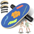 Sportneer Kids Balance Board, 4-Mode Adjustable Balance Trainer | Build for Kids, 4 Modes, Safe & Sturdy Wobble Board, Balance Trainer - color: Brush Blue