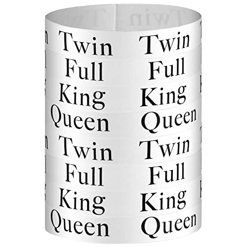 Oudain 8 Pcs Bed Sheet Organizer Bands Sheet Closet Organization Keepers King Twin Full Queen Straps Elastic Bed Storage Bedding Bands Closet Organizer for Dorm Laundry Room(Black)
