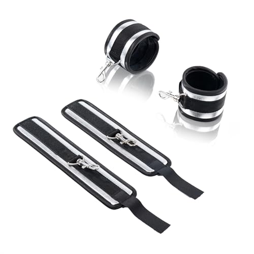 3 in 1 Heavy Duty Stainless Steel Expandable Spreader Bar with 4pcs PU Rose-Gold Adjustable Straps,Workout Bar for Home Gym Training Bar,Portable Detachable Pilates Kit - style: Silver+Silver PU Kit