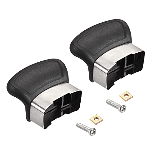 2 Pcs Pot Handles Replacement, Side Handle for Single-Hole Pots | Pot Short Side Handles with Screws, Sauce Pot Panhandle For Pressure Pan, Type Cooker Steamer Heat resistant