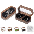 wood ring box (B-custom) - color: B-custom