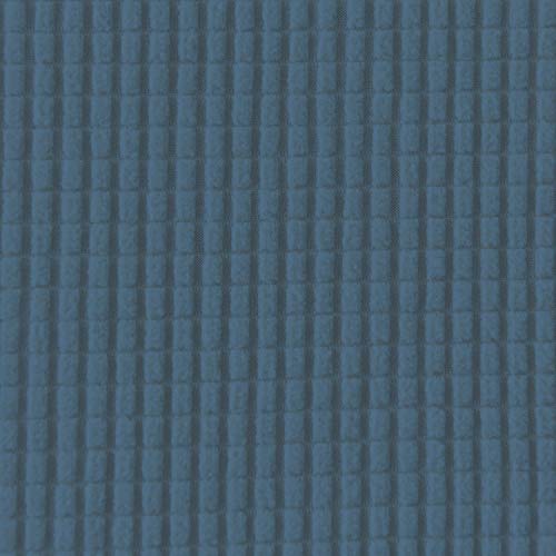 Easy-Going Stretch Wingback Chair Sofa Slipcover 2-Piece Sofa Cover Furniture Protector Couch Soft with Elastic Bottom, Spandex Jacquard Fabric Small Checks, Bluestone - color: Bluestone