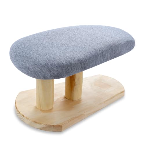 Padded Mini Ironing Board Small Tabletop Sleeve&Chest Portable Tailor Ironing Solid Wooden Base for Collars，Shoulders，Kids Clothes, Sewing Room, Household Laundry & Travel Use - size: short long
