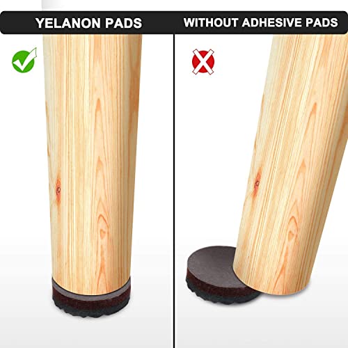 Yelanon Non Slip Furniture Pads -24pcs 2" Grippers Hardwood Floors Non Skid for Furniture Legs,Self Adhesive Rubber Furniture Feet Anti Slide Furniture Floors Protectors for Keep Couch Stoppers - size: 24pcs 2" Round