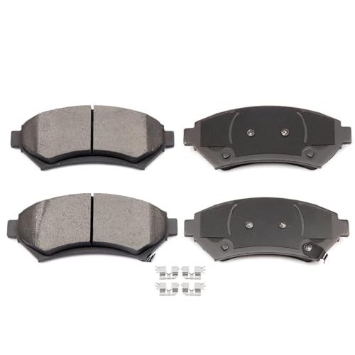 ECCPP D699-7574 Front Ceramic Disc Brake Pad Set Fit For Buick Century 1997-2005,For Buick LeSabre 2000-2005,For Buick Park Avenue 1997-2005,For Buick Regal 1997-2004,For Pontiac Trans Sport 1997-1998 - style: D699 [4pcs]