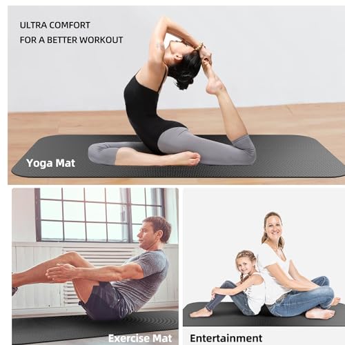 Treadmill Mat,Bike Mat,Stationary Bike Mat,Foldable Treadmill Mat for Hardwood Floors and Carpet.for Exercise Bike,Exercise Equipment Indoor Cycles,Rowing Elliptical (29.5" X 60") - color: 29.5" X 60"