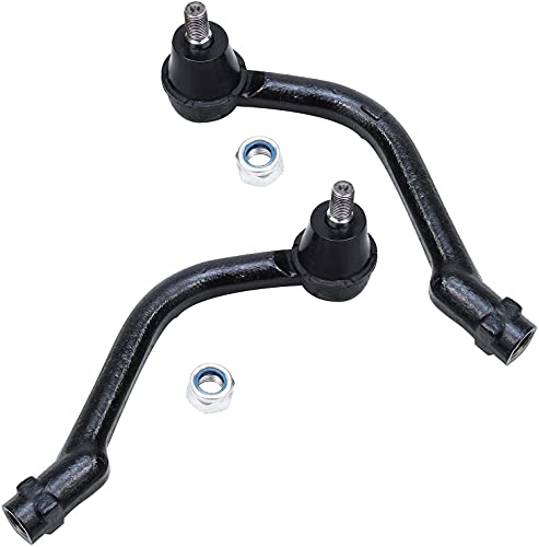Detroit Axle - Front Tie Rods Sway Bars Kit for 2006-2008 Hyundai Sonata, 2006-2007 Azera, 4 Inner & Outer Tie Rods, 2 Sway Bar Links, 2 Boots, Replacement