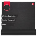 Manduka PRO Yoga Mat - 6mm | Lifetime Durability | Hygienic Construction | Premium Studio Quality | Teacher Approved - color: Black, size: 71" x 26"