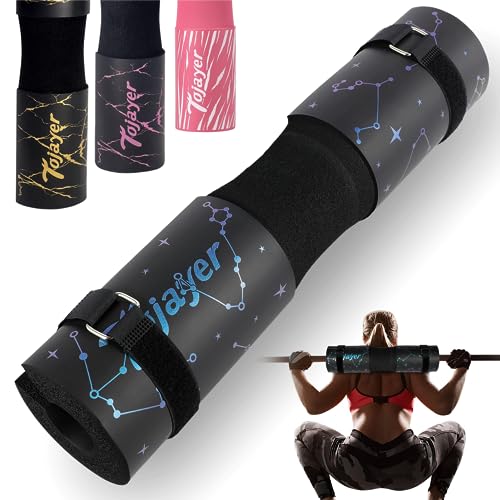 Squat Pad Barbell Pad for Workout, Neck & Shoulder Protective Foam - color: Zodiac