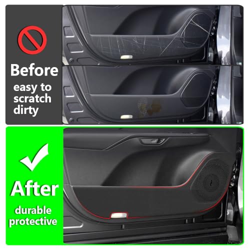 Car Door Anti Kick Pad for Lexus RX 350 350h 500h 2023 2024 2025 2026 Accessories Protector Mat Dirty Collision Stickers Inner Decorative