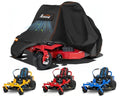 Garden Zero Turn Mower Cover Waterproof,Zero Turn Lawn Mower Covers Windproof,Mower Protector Fit with Air Vents and Elastic Straps(Zero Turn-79"L x 55"W x 46"H) - size: Zero Turn-79"L x 55"W x 46"H