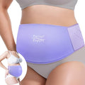C-Section Gel Ice Pack for Post-Op Recovery – Belly Binder for C-Section, Hot & Cold Therapy for Postpartum Recovery, Soft Gel Ice Wrap for Incision Protection, Reduces Swelling and Discomfort, Purple
