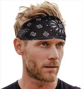 Tough Headwear Mens Headband | Sweat Headbands for Men Women Working Out Running Sports – Athletic Sweat Band Exercise - color: (1 pack) Paisley
