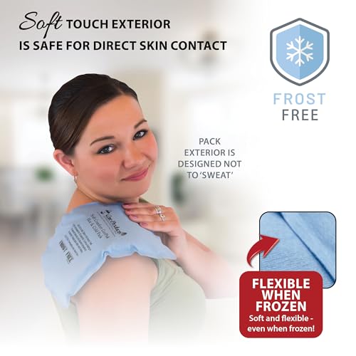 Soft Comfort Reusable Hot & Cold Therapy Pack for Knee & Back Pain, Small | Flexible reusable therapy pack delivers soothing hot or cold therapy to help relieve pain, swelling, and muscle soreness. - size: Small - 3 x 5 Inch