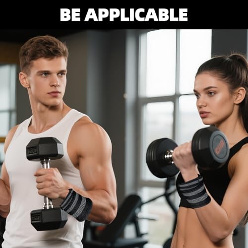2 Pcs Figure 8 Straps, Wrist Protection and Slip Resistance During Exercise with Figure Eight Wrist Straps, Suitable for Strength Training Exercises Such as Deadlifts in the Gym