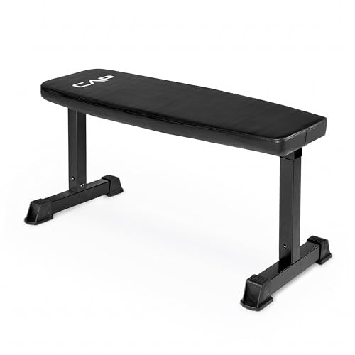 CAP Barbell Flat Weight Bench Color Series - color: Black
