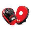 Green Hill Curved Boxing Focus Mitts for MMA, Muay Thai & Boxing - color: 5039 RED/BLACK
