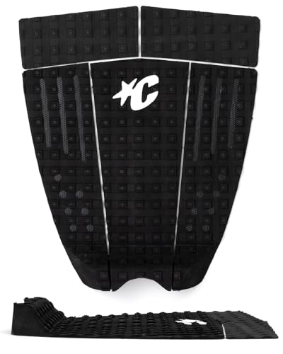 Creatures of Leisure Ethane Ewing Lite Pin Tail Ecopure Traction Pad, EcoPure Organic Additive, 8mm Teardrop Wide Arch Bar - color: Black