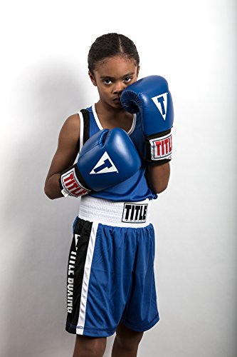 Title Classic USA Boxing Competition Gloves - Competition Boxing Gloves, Boxing Gloves, USA Boxing Glove, USA Boxing Approved Gloves;16Oz Boxing Gloves, Boxing Gloves, Boxing Equipment - color: Blue, size: 12 oz