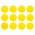 Signature Lacrosse Ball Set - Packs of 2, 4, 8, 12, and 100 - No Chemical Smell Massage Balls, Myofascial Release Tools, Back Roller, Muscle Knot Remover - color: Yellow, size: 12 Balls