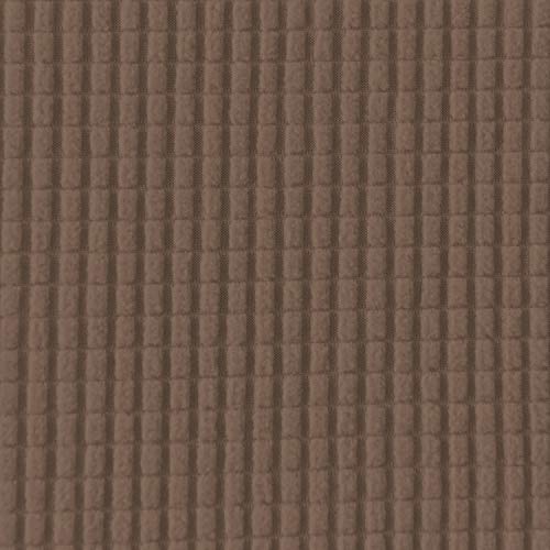 Easy-Going Stretch Wingback Chair Sofa Slipcover 2-Piece Sofa Cover Furniture Protector Couch Soft with Elastic Bottom, Spandex Jacquard Fabric Small Checks, Brown - color: Brown