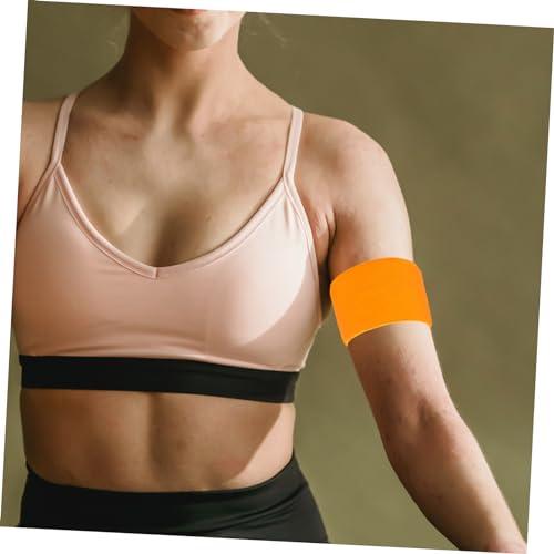 Self-Adhesive Ankle Strap Yoga Training Bands Foot Straps Yoga Feet Bands Foot Bands Fitness Ankle - color: Orange