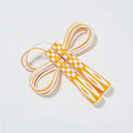 KSY Kids Jump Rope (Crystal Series) – Durable PVC Jump Rope for Kids Ages 6-12 – Lightweight, Adjustable, and Tangle-Free – Made in Korea - color: Yellow/White