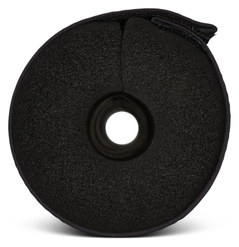 Harbinger Hip Thrust Bar Pad for Doing Hip Thrusters at Home and in The Gym for Olympic and Standard Bars - color: Black