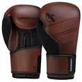 Hayabusa S4 Leather Boxing Gloves for Women & Men - color: Brown, size: 16 oz