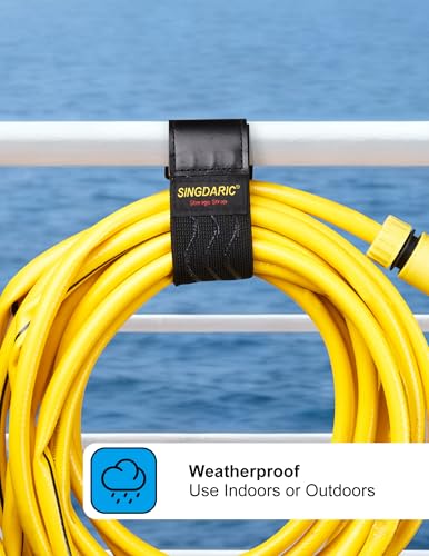 Elastic Cinch Strap, 6 Pack, 18"x2" | Anti-Slip Strips, Super-Stretch Storage Straps, Extension Cord Management, Cable Storage,Hoses,Fixed Bike - size: 2"x18"- 6Pack