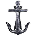 Handcrafted Nautical Decor Antique Silver Cast Iron Decorative Anchor Door Knocker 6" - Anchor Decoration