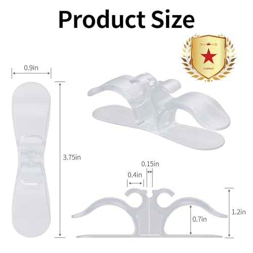 6PCS Clear Cord Organizer for Appliances, Kitchen Appliance Cord Organizer Stick On, Appliance Cord Holder, Cord Wrappers, Cord Winder for Pressure Cooker, Air Fryer, Blender, Coffee Maker, Toaster - color: Clear-6PACK