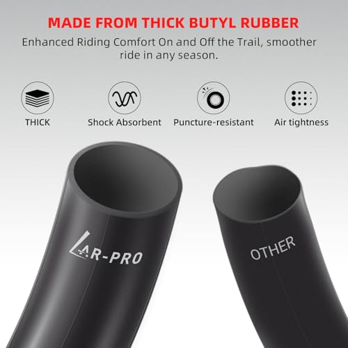 AR-PRO (2-Pack) 2.5/2.75-14” Replacement Dirt Bike Inner Tubes - 60/100-14” Tire Tubes for 50cc to 160cc Dirt and Pit Bikes - Compatible with Apollo RFZ, Atomik, Thumpstar, and More - size: 2.5/2.75-14"